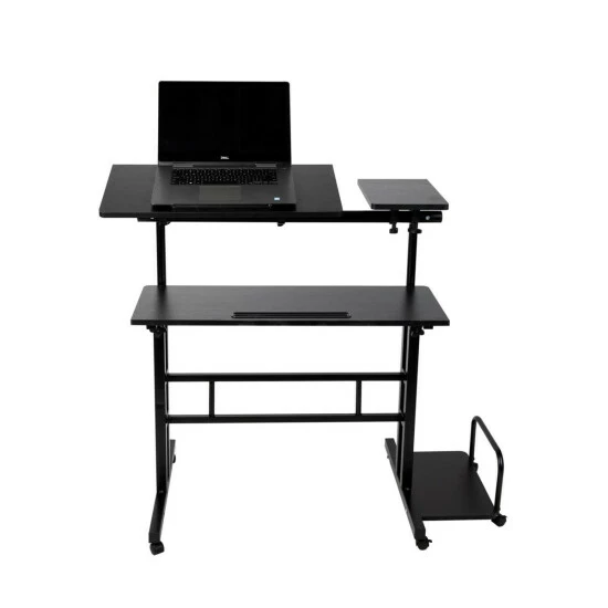 Top 10 β Mind Reader 2-Tier Extra Large Mobile Sitting/Standing Desk White π 10 Top 10 β Mind Reader 2-Tier Extra Large Mobile Sitting/Standing Desk White π - Image 10