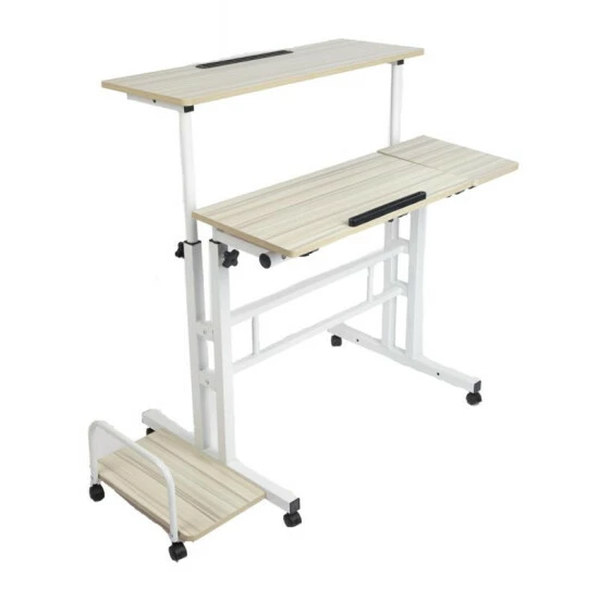Top 10 β Mind Reader 2-Tier Extra Large Mobile Sitting/Standing Desk White π 13 Top 10 β Mind Reader 2-Tier Extra Large Mobile Sitting/Standing Desk White π - Image 13