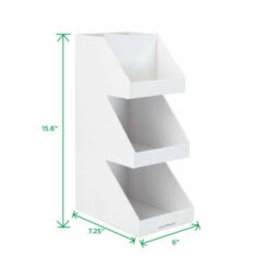 Brand new ⭐ Mind Reader Acrylic 3-Tier Coffee / Tea Condiment Organizer White White 🌟 -Mind Reader Sales Store unnamed file 1097