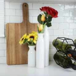 Cheap ✔️ Mind Reader Decorative Canister Rustic Tabletop Decorations 3-Pack ✔️ -Mind Reader Sales Store unnamed file 1149