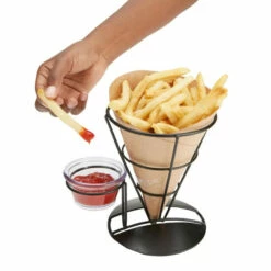 Wholesale 🎉 Mind Reader 3-Pack French Fries Stand And Dip Holder 🥰 -Mind Reader Sales Store unnamed file 1165