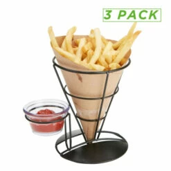 Wholesale 🎉 Mind Reader 3-Pack French Fries Stand And Dip Holder 🥰 -Mind Reader Sales Store unnamed file 1166