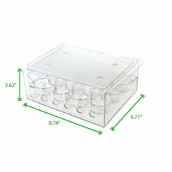 Deals ✔️ Mind Reader Egg Holder, Refrigerator Storage Container, Clear ⭐ -Mind Reader Sales Store unnamed file 1196