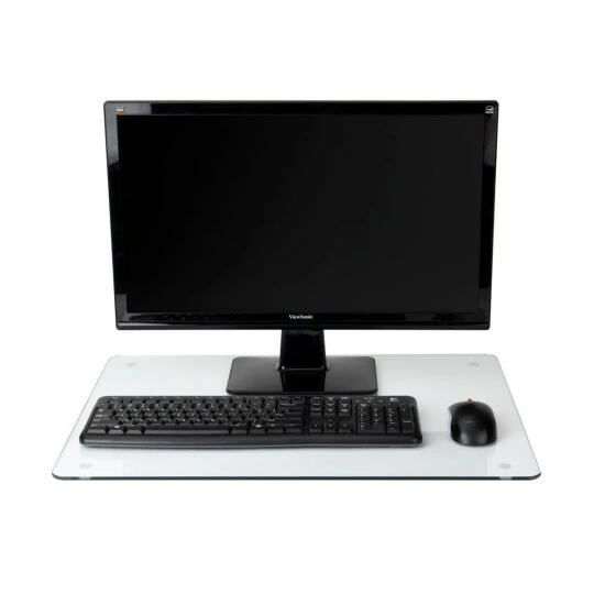 Outlet ⌛ Mind Reader Tempered Reinforced Non-slip Glass Desk Pad ✔️ 2 Outlet ⌛ Mind Reader Tempered Reinforced Non-slip Glass Desk Pad ✔️ - Image 2