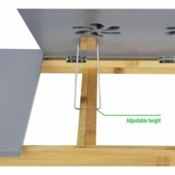 New 🛒 Mind Reader Adjustable Laptop Coolpad Desk, Pink 🛒 -Mind Reader Sales Store unnamed file 1298