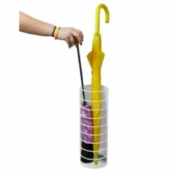 Deals 😀 Mind Reader Round Metal Umbrella Stand, Black 🛒 -Mind Reader Sales Store unnamed file 1309