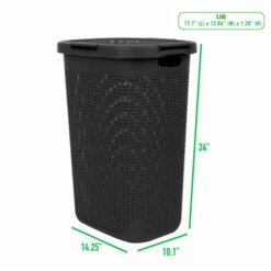 Coupon ⭐ Mind Reader 60-Liter Ventilated Clothes Basket With Carry Handles 🎉 -Mind Reader Sales Store unnamed file 1336