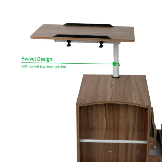 Coupon π₯ Mind Reader Bedside Workstation Adjustable Desk Nightstand π 7 Coupon π₯ Mind Reader Bedside Workstation Adjustable Desk Nightstand π - Image 7