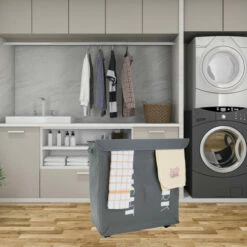 Wholesale 💯 Mind Reader Double Rolling Laundry Sorter Hamper With Lid - Red 💯 -Mind Reader Sales Store unnamed file 243