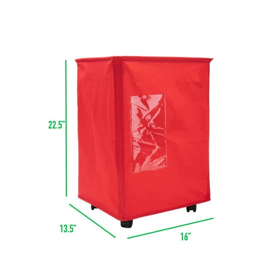 Brand new β Mind Reader 65-Liter Rolling Fabric Laundry Hamper Red π 3 Brand new β Mind Reader 65-Liter Rolling Fabric Laundry Hamper Red π - Image 3