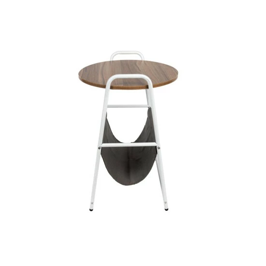 Wholesale ⭐ Mind Reader Round Side Table With Fabric Storage Pocket ✔️ 3 Wholesale ⭐ Mind Reader Round Side Table With Fabric Storage Pocket ✔️ - Image 3