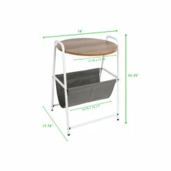 Wholesale ⭐ Mind Reader Round Side Table With Fabric Storage Pocket ✔️ 12 Wholesale ⭐ Mind Reader Round Side Table With Fabric Storage Pocket ✔️ -Mind Reader Sales Store unnamed file 288