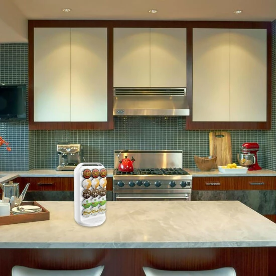 Cheapest β¨ Mind Reader 30-Capacity K-Cup Coffee Pod Holder Carousel White White π₯° 3 Cheapest β¨ Mind Reader 30-Capacity K-Cup Coffee Pod Holder Carousel White White π₯° - Image 3