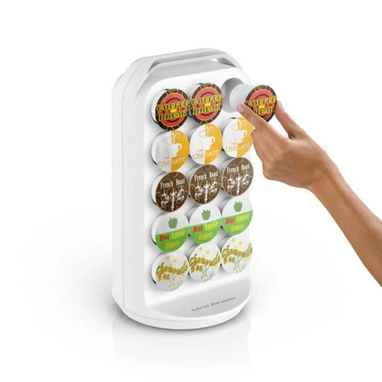 Cheapest β¨ Mind Reader 30-Capacity K-Cup Coffee Pod Holder Carousel White White π₯° 9 Cheapest β¨ Mind Reader 30-Capacity K-Cup Coffee Pod Holder Carousel White White π₯° - Image 9