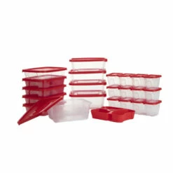 Flash Sale ✔️ Mind Reader 49-pc Meal Prep Plastic Containers W/ Lids And Sectionals ❤️