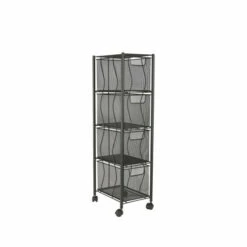 Top 10 👍 Mind Reader 4-Drawer Mesh Rolling Office Cart 💯