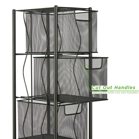 Top 10 π Mind Reader 4-Drawer Mesh Rolling Office Cart π― 3 Top 10 π Mind Reader 4-Drawer Mesh Rolling Office Cart π― - Image 3