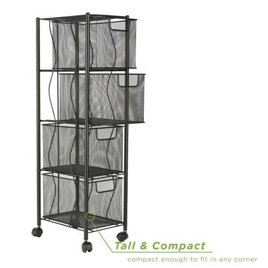 Top 10 π Mind Reader 4-Drawer Mesh Rolling Office Cart π― 4 Top 10 π Mind Reader 4-Drawer Mesh Rolling Office Cart π― - Image 4