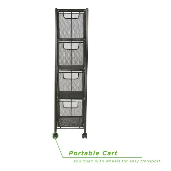 Top 10 π Mind Reader 4-Drawer Mesh Rolling Office Cart π― 7 Top 10 π Mind Reader 4-Drawer Mesh Rolling Office Cart π― - Image 7