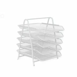 Discount 😉 Mind Reader Desk Organizer With 5 Sliding Paper Trays - Yellow Black 👍 -Mind Reader Sales Store unnamed file 486