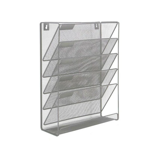 Outlet π Mind Reader Mesh 6-Pocket Vertical Wall Mounted Desk Organizer White π 1 Outlet π Mind Reader Mesh 6-Pocket Vertical Wall Mounted Desk Organizer White π