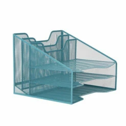 Best Pirce 😍 Mind Reader 5-Tier Mesh Desk Organizer Tray Pink 🥰 -Mind Reader Sales Store unnamed file 599