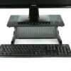 Flash Sale 😉 Mind Reader 2-Tier Ventilated Metal Monitor Stand Riser With Storage 🧨