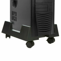 Cheap 🛒 Mind Reader Small Adjustable CPU Holder With Lockable Wheels - Black 🌟