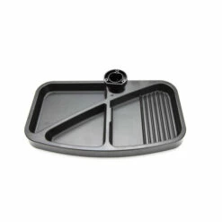 New ❤️ Mind Reader Under Desk Compact Storage Swivel Tray 🌟