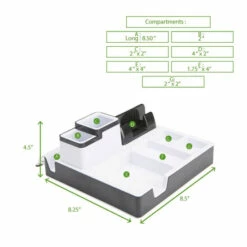 Best deal 🤩 Mind Reader Desk Organizer With USB Port Charging Station 🤩 -Mind Reader Sales Store unnamed file 686