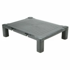 New ✔️ Mind Reader 'Guide ' Adjustable Plastic Monitor/Laptop Stand - Black ✨ -Mind Reader Sales Store unnamed file 717