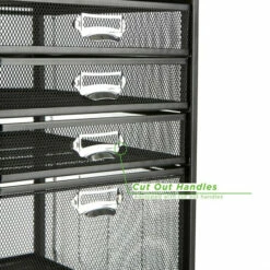 Best deal 💯 Mind Reader 5-Tiered Drawer Cabinet Rolling Mesh Office Cart 🌟 -Mind Reader Sales Store unnamed file 72