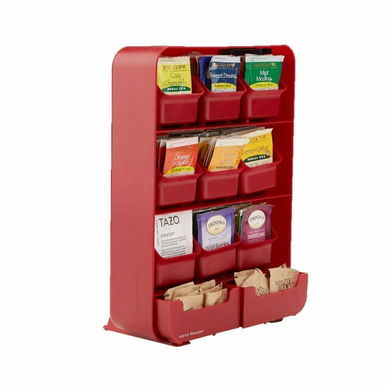 Budget π€© Mind Reader 9-Drawer Tea Bag Holder And Condiment Organizer Red Red π 6 Budget π€© Mind Reader 9-Drawer Tea Bag Holder And Condiment Organizer Red Red π - Image 6