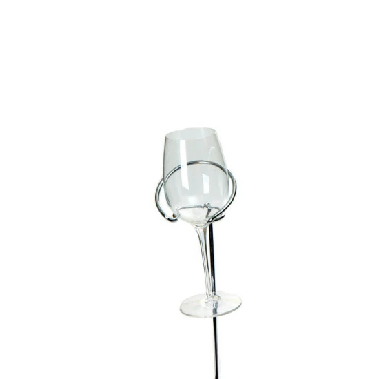 Discount π Mind Reader Metal 5-Pc Wine Bottle And Glass Holder Sticks Set, Silver 𧨠4 Discount π Mind Reader Metal 5-Pc Wine Bottle And Glass Holder Sticks Set, Silver 𧨠- Image 4