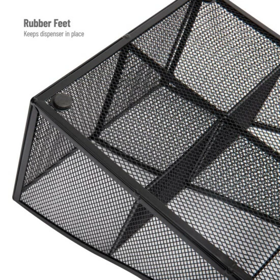 Best Sale π Mind Reader Network 7 Compartment Coffee Cup And Condiment Organizer Black Black π 2 Best Sale π Mind Reader Network 7 Compartment Coffee Cup And Condiment Organizer Black Black π - Image 2