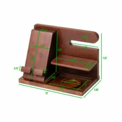 Wholesale ✔️ Mind Reader Wood Cell Phone And ⌚ Watch Organizer Station For Desks ❤️ -Mind Reader Sales Store unnamed file 814