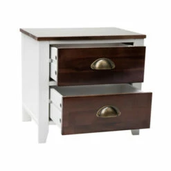 Top 10 ⭐ Mind Reader Wood Double-Drawer Nightstand / Side Table 2-Pack, White 🧨 -Mind Reader Sales Store unnamed file 818