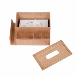 Buy ✨ Mind Reader 4-Compartment Desktop Tissue Box & Cell Phone Organizer 🎉 -Mind Reader Sales Store unnamed file 838