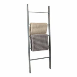 Buy 🧨 Mind Reader 53" Premium Wood Decorative Blanket Ladder 👏