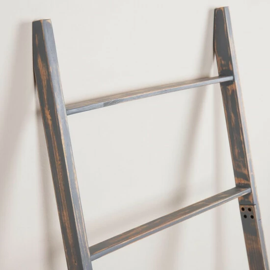 Buy 𧨠Mind Reader 53" Premium Wood Decorative Blanket Ladder π 7 Buy 𧨠Mind Reader 53" Premium Wood Decorative Blanket Ladder π - Image 7