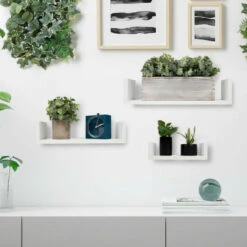 Hot Sale 👍 Mind Reader 3-Pack Of Floating Wall U-Shelves With Invisible Brackets Black Black 🌟 -Mind Reader Sales Store unnamed file 85