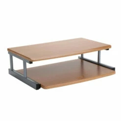 Cheapest 🥰 Mind Reader 2-Tier Bamboo Monitor Stand Riser W/ Sliding Drawer, Brown 🥰 -Mind Reader Sales Store unnamed file 897