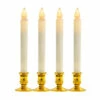 Top 10 👏 Mind Reader Flameless Taper Candle 4-Pack, White 🥰