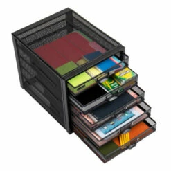 Best Pirce ✔️ Mind Reader Heavy Duty Multi-Purpose 5-Drawer Cabinet Black ❤️ -Mind Reader Sales Store unnamed file 923