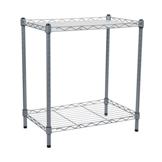 Best reviews of π Mind Reader 2-Tier Metal Rack Utility Shelf & Microwave Stand, Silver π₯ 3 Best reviews of π Mind Reader 2-Tier Metal Rack Utility Shelf & Microwave Stand, Silver π₯ - Image 3