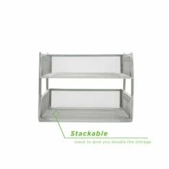 Discount β¨ Mind Reader 2-Piece Stackable Metal Mesh Letter Tray, Silver π 10 Discount β¨ Mind Reader 2-Piece Stackable Metal Mesh Letter Tray, Silver π -Mind Reader Sales Store unnamed file 955