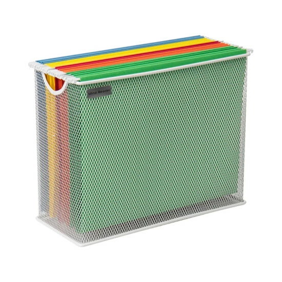 Outlet π Mind Reader Metal Mesh File Organizer Storage Basket Silver π 1 Outlet π Mind Reader Metal Mesh File Organizer Storage Basket Silver π