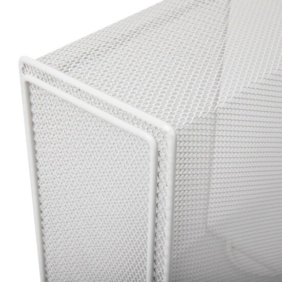 Outlet π Mind Reader Metal Mesh File Organizer Storage Basket Silver π 2 Outlet π Mind Reader Metal Mesh File Organizer Storage Basket Silver π - Image 2