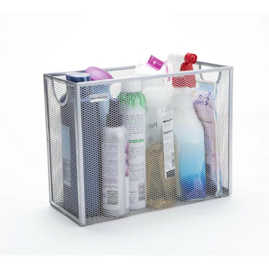 Outlet π Mind Reader Metal Mesh File Organizer Storage Basket Silver π 8 Outlet π Mind Reader Metal Mesh File Organizer Storage Basket Silver π - Image 8